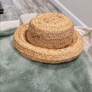 WHITTALL & SHON 100% STRAW SUMMER HAT
